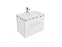 Тумба с Раковиной «Aquanet» Порто 70, Белый Глянец (241747+178717)