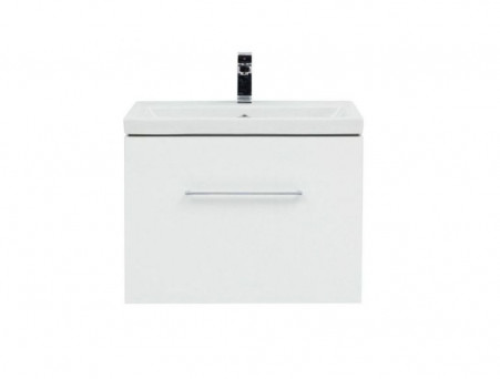 Тумба с Раковиной «Aquanet» Порто 70, Белый Глянец (241747+178717)