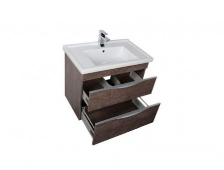 Тумба с Раковиной «Aquanet» Эвора 80, Дуб Антик (183002+182324)