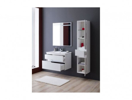 Пенал «Aquanet» Модена 35 Белый Глянец R (196967)