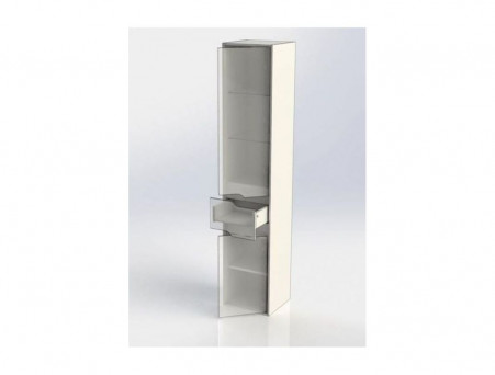 Пенал «Aquanet» Модена 35 Белый Глянец R (196967)