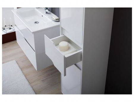 Пенал «Aquanet» Модена 35 Белый Глянец R (196967)