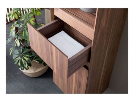 Пенал «Aquanet» Нью-Йорк 35 Шпон Орех L (257886)