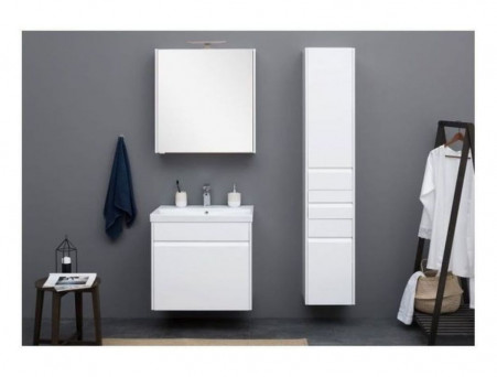 Пенал «Aquanet» Палермо 35 Белый Глянец R (203943)