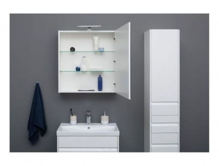 Пенал «Aquanet» Палермо 35 Белый Глянец R (203943)