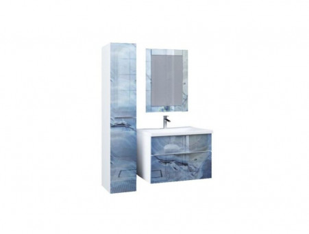 Пенал «MarkaOne» Idalgo 30п 2д. Blue Marble R (4604613333683)