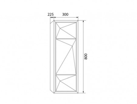 Пенал «MarkaOne» Romb 30п 1д. Cappuccino L (4604613332150)