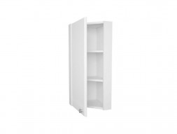 Шкаф «MarkaOne» Story 42п Белый Глянец L Угловой (4680043352111)