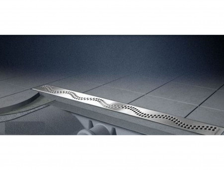 Душевой лоток «AlcaPlast» Simple APZ8-550 с Дизайн-Решеткой (AG100101550)