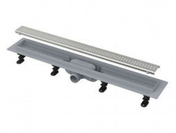 Душевой лоток «AlcaPlast» Simple APZ9-550 с Дизайн-Решеткой (AG100201550)