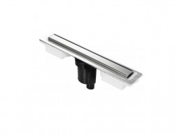 Душевой лоток «Berges» B1 Keramik 600, Вертикальный Выпуск, Хром Глянец (91017)