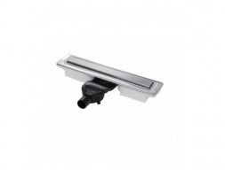 Душевой лоток «Berges» C1 Norma 300, Боковой Выпуск, Матовый Хром (90134)