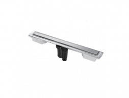 Душевой лоток «Berges» C1 Norma 700, Вертикальный Выпуск, Матовый Хром (90038)