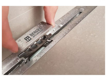 Душевой лоток «Berges» Simpel 1000, Боковой Выпуск, Хром Глянец (91113)