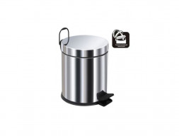 Мусорное Ведро «Berges» с Педалью и Микролифтом, 121006, Глянцевый Хром 5л (121006)