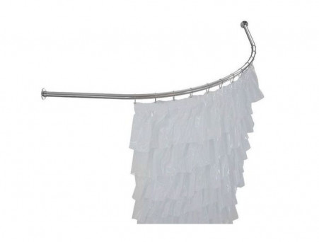 Карниз для Ванны «MarkaOne» Luxe 155х155, Серебро (172795)