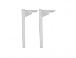 Ножки для Мебели «Aquanet» Nova Белые, 2шт. (243730)