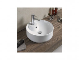 Накладная Раковина «Comforty» Круглая, Белая (78200)