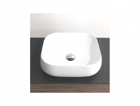 Накладная Раковина «Comforty» Овальная, Белая (78103)