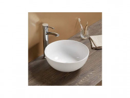 Накладная Раковина «Comforty» Круглая, Белая (107)