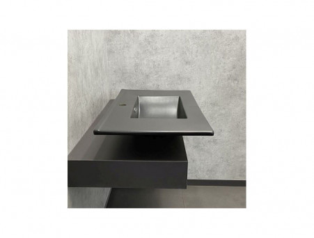 Накладная Раковина «Comforty» Прямоугольная, Черная (90EMB)