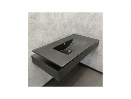 Накладная Раковина «Comforty» Прямоугольная, Черная (90EMB)