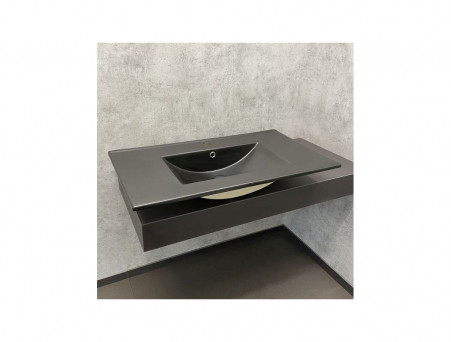 Накладная Раковина «Comforty» Прямоугольная, Черная (90EMB)