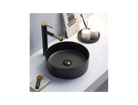 Накладная Раковина «Comforty» Круглая, Белая (9110MB)