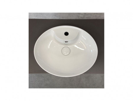 Накладная Раковина «Comforty» Овальная, Белая (78197)
