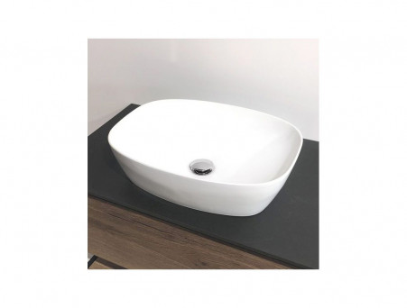 Накладная Раковина «Comforty» Овальная, Белая (78328)