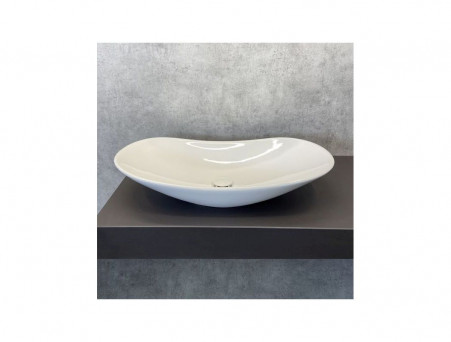 Накладная Раковина «Comforty» Овальная, Белая (7811B)