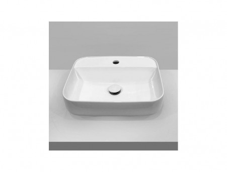 Накладная Раковина «Comforty» Прямоугольная, Белая (78180)