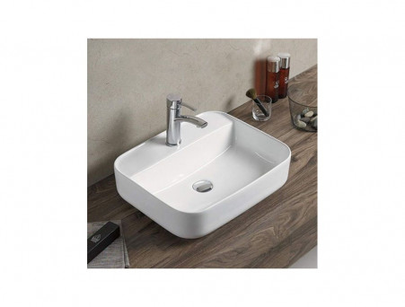 Накладная Раковина «Comforty» Прямоугольная, Белая (78180)