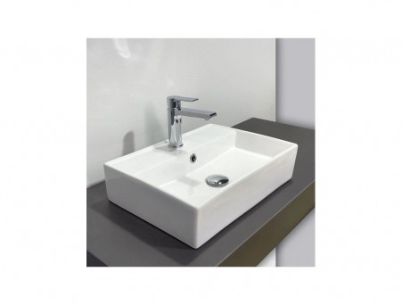 Накладная Раковина «Comforty» Прямоугольная, Белая (7657D)