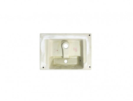 Накладная Раковина «Comforty» Прямоугольная, Белая (7657D)