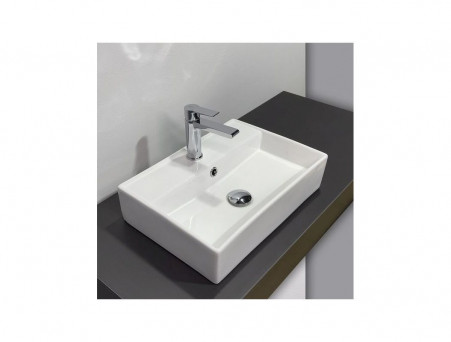 Накладная Раковина «Comforty» Прямоугольная, Белая (7657D)