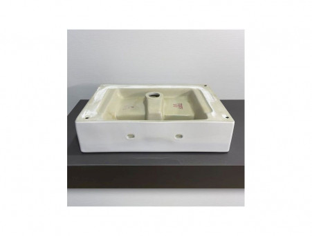 Накладная Раковина «Comforty» Прямоугольная, Белая (7657D)