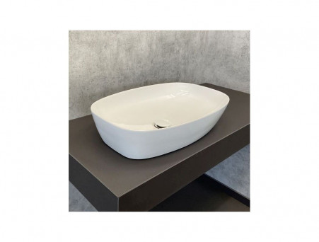 Накладная Раковина «Comforty» Овальная, Белая (78329)