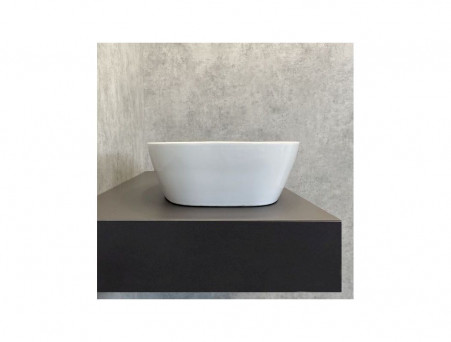 Накладная Раковина «Comforty» Овальная, Белая (78329)