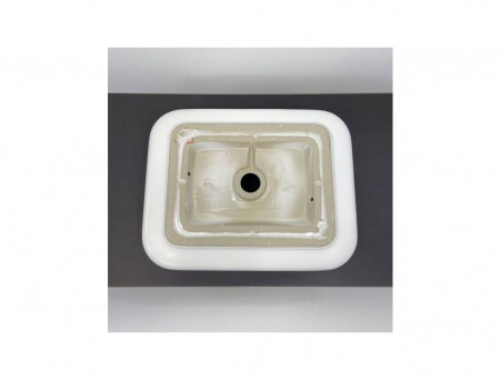 Накладная Раковина «Comforty» Прямоугольная, Белая Матовая (T-Y9378MW)