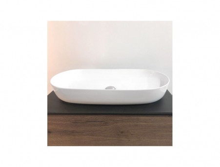 Накладная Раковина «Comforty» Овальная, Белая (78327)