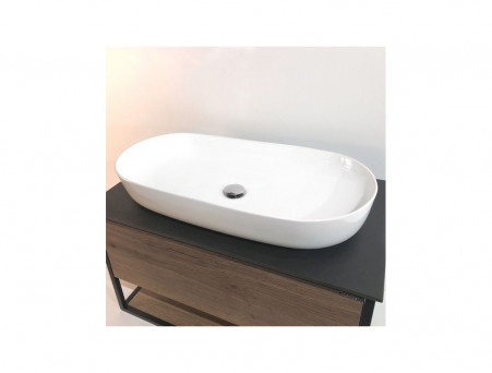 Накладная Раковина «Comforty» Овальная, Белая (78327)