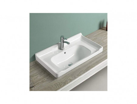 Накладная Раковина «Comforty» Прямоугольная, Белая (9335-80)