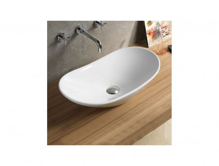 Накладная Раковина «Comforty» Овальная, Белая (7811A)