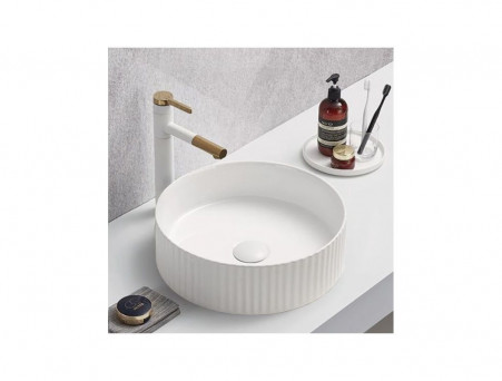 Накладная Раковина «Comforty» Круглая, Белая (78728)