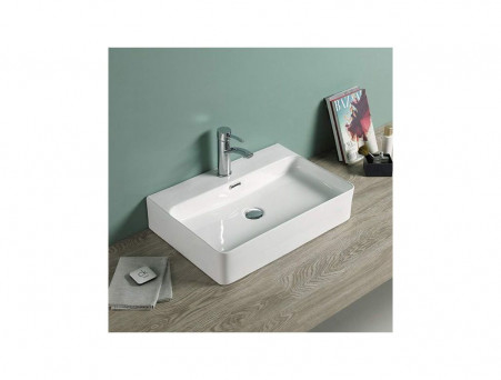 Накладная Раковина «Comforty» Прямоугольная, Белая (78188)