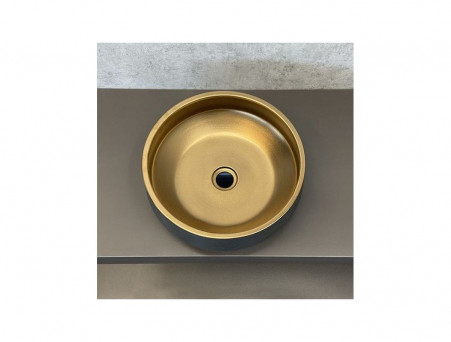 Накладная Раковина «Comforty» Круглая, Черная (J2091)