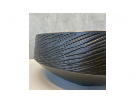 Накладная Раковина «Comforty» Круглая, Черная (J2091)