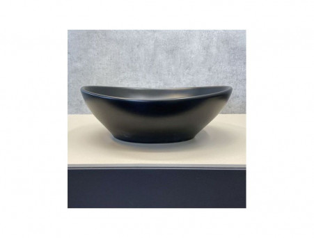 Накладная Раковина «Comforty» Овальная, Черная (7838MB)