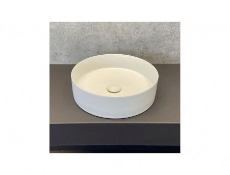 Накладная Раковина «Comforty» Круглая, Белая (9110MW)